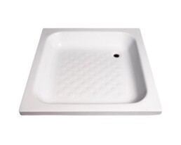 Acrylic Shower Tray 900 x 900 x 120mm Background Removed Large