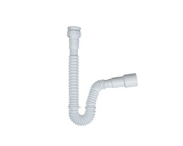 Flexible Trap 1½ x 40 White 50mm Background Removed Large